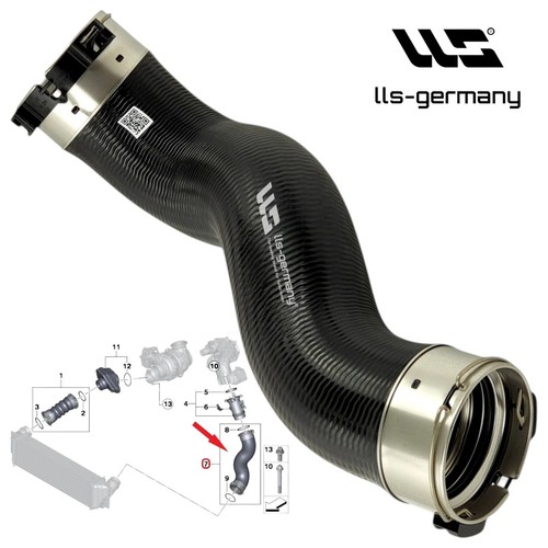 Tubo turbo intercooler per bmw - intercooler,